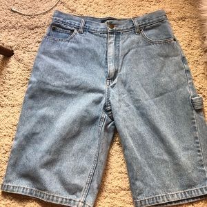 Vintage knee length shorts